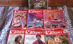 1 LOT OF 7 THE DISNEY CHANNEL MAGAZINES
June 1985-Robin Hood, The Golden Seal, Big Bands @ Disneyland and Wilderness Bound
July 1985 ? Alice in Wonderland, Adventures of the Wilderness Family, Disneyland 30th Anniversary, Hot Lead & Cold Feet
August 1985
