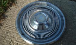 (1) ONE 15" INCH CHEVY HUBCAP
ONE (1) &nbsp;1970-75 &nbsp;
15 INCH CHEVY HUBCAP WHEEL COVER
ALUMINUM&nbsp;
GOOD SHAPE
&nbsp;
IF THIS IS NOT WHAT YOU ARE LOOKING FOR BUT YOU ARE IN NEED OF A DIFFERENT&nbsp;HUBCAP/WHEEL COVER&nbsp;CONTACT ME,I HAVE MANY