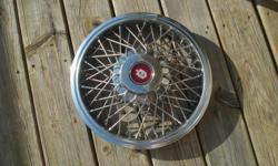 &nbsp;
(1) VINTAGE USED OLDSMOBILE HUB CAP 1980-89
VERY GOOD CONDITION
INSIDE MEASURES 13"
OUTSIDE MESURES 16"
IF THIS IS NOT WHAT YOU ARE LOOKING FOR BUT YOU ARE IN NEED OF A DIFFERENT&nbsp;HUBCAP/WHEEL COVER&nbsp;CONTACT ME,I HAVE MANY USED DIFFERENT