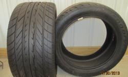 These tires have 90% tread left. $450 new each