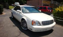 Cadillac Deville , automatic , clean in and out , drives great , power windows , power locks , electric mirrors , CD player , cold a/c , leather powered seats , key less entry with alarm system and much more.
Only 110 K miles.
I am a dealer / Broker .