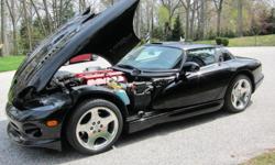 For sale 2000 Dodge Viper RT10 Convertible Car in excellent condition. Auto check score 99 doesn't get much better than thatClean Auto Check $32000 OBO. It has always been garaged keep and under cover. Car is Black with Black top and Black interior. This