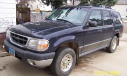 2000 Ford Explorer, 126,000 miles, Runs good, no rust, doesn't use oil, great shape. Don't need four vehicles sitting around.
