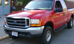 2000 F250 XLT, ext. cab, 7.3 Diesel 4x4, 149,000, 6 speed manual, 17-22 mpg, gooseneck hitch(BMW hide a ball), solid truck, exc tires (Firestone Transforce), been a great truck but family has outgrown it, 715-495-5029 Stockholm