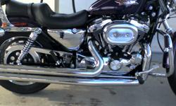 This Harley has 2,266 miles on her Just dont have time to ride anymore. Comes with saddlebags and X - Chrome very nice. Welcome to call for more info - 859-259-1008