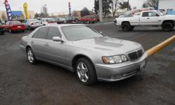 HOME
&nbsp;
&nbsp;
INVENTORY
&nbsp;
&nbsp;
SPECIALS
&nbsp;
&nbsp;
FINANCING
&nbsp;
&nbsp;
DIRECTIONS
&nbsp;
&nbsp;
CONTACT US
&nbsp;
&nbsp;
2000 Infiniti Q45
First Rate Auto Sales Inc. of Vancouver, WA
Price:
Call or Email for price
Vin:
Click Here for