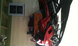Red Kawasaki zx6 runs great but it needs a second gear if interested call or txt at --