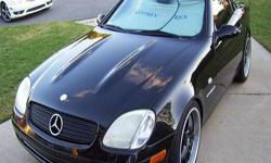 Make: &nbsp;Mercedes-Benz
Model: &nbsp;SLK230
Year: &nbsp;2000
Body Style: &nbsp;Convertible
Exterior Color: Black
Interior Color: Gray
Vehicle Condition: Excellent
&nbsp;
Price: $10,000
Mileage:75,000 mi
Fuel: Gasoline
Engine: 6 Cylinder
Transmission: