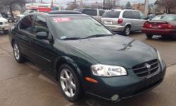 2000 Nissan Maxima GLE
Includes leather, power sunroof, CD player, and am/fm radio with cassette.
3.0L V6 engine with 241k miles.
Interested? Please visit us at -
A & S Auto Sales
5720 Memphis Ave
Cleveland, Ohio 44144
(216) 458-2681
Family Owned and