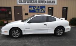 2000 Pontiac Sunfire Sporty Car w// Style & Sunroof!!!! This sharp looking sporty car has gas saving 4cy motor with only 138k, Cloth seats, AM FM Cd player, cold air, good heat, Sunroof, loaded with options, Wings Wheels, good tires, Great Gas Mileage &