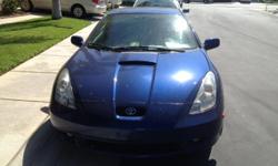 2000 Toyota Celica GT-S with 138K miles in good condition, normal wear for a use car, some dents, scratches, overall in good condition. Clean title, passed smog and ready for a new owner. This is a 6 speed, the best performance car that Toyota had