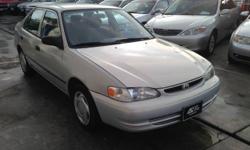 Ario Auto
Ar6060 .
Price: $4695 Engine: 4-Cylinder L4, 1.8L; DOHC 16V; VVT-i; EFI Color: Silver Interior: Gray Fuel City/Hwy (MPG): 30 city / 38 hwy ?AM/FM Radio, ?Front Brake Type: Disc, ?Ground Clearance: 4.70 in, ?Rear Hip Room: 51.20 in, ?Tank: 13.20