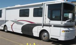 Just over 18,000 miles on this great Class a Diesel.
7500 Watt generator
Cedar lined closet
Oven
Slide out w/awning
Leveling system built in.
Its loaded to the gills.&nbsp; Check it out & Contact me with questions.
Call or text me @ 208.881.3036
Click