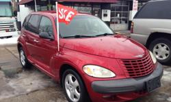 2001 Chrysler PT Cruiser
Includes power windows, power door locks, CD player, and am/fm radio with cassette.
A gas saving 2.4L 4 cylinder engine with 134k miles.
A must see!
Come in and see all our great deals today!
A & S Auto Sales
5720 Memphis Ave