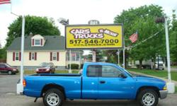 2001 Dodge Dakota 2WD Trucks is a Great all year Round Truck! The Dakota is the little Truck that COULD! This Dodge offers a great combination of POWER, SIZE, COMFORT, USABILITY, and RELIABILITY. The Dakota is a powerhorse truck with Comfort!!!
We can get