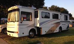 Used Fleetwood RV - 2001 Fleetwood Expedition (36T) with 2 slides and 51,577 miles. This RV is approximately 36 feet in length with a 260HP Cummins engine, Freightliner chassis, power mirrors with heat, 6.5KW generator, gas water heater, 5K lb. hitch,