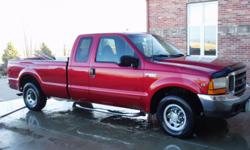 2001 Ford F-250 Super Duty
-132, 000 Miles
-Great Condition
-Super Cab
-Long Bed
-Tool Box
-Towing Package
-V8 - 5.4 Liter - Automatic - 2WD
-A/C
-Power Locks, Power Windows
-Cruise Control
-CD Player