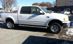 2001 ford f150 cloth seats 4x4 works great tires still have great tread left power windows,lopcks factory cd player heat works great has higher miles but drives like a dream for more information please call us at (402)734-2404 thank you