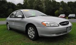 2001 FORD TAURUS SES GREAT DRIVER! AUTOMATIC! V-6 - $3995 (GLENMONT)
2001 FORD TAURUS SES! http://www.carwashcarsinc.com/
Great Everyday Driver!
Power Windows/Locks and Mirrors!
Grey Cloth Interior!
Power Drivers Seat!V-6!
Automatic Transmission!
Factory