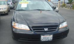 2001 HONDA ACCORD EX V-6 4-D BLACK
ASKING PRICE$6,988 PLUS TAX LIC AND DOC FEES !!
DC MOTOR SPORTS INC,
958 E. HOLT BLVD
ONTARIO CA,91761
(909)984-8000
10AM - 7PM
CALL TODAY FOR MORE INF, (909)984-8000
EASY FINANCING ! YOUR JOB IS YOUR CREDIT ((IN HOUSE