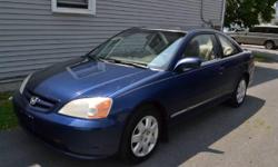 GREAT BUDGET OPTIONS!!&nbsp;Inventory&nbsp;
Directions
&nbsp;
Visit Our Luxury Model&nbsp;website&nbsp;!
2001 Honda Civic
$6,450
Roberts Affordable Auto Sales
369 THIRD AVENUE
WATERVLIET, NY 12189
518-273-3336
Photos
Sellers Description
Fuel Economy with