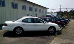 2001 Mercury Sable LS, 24V DOHC, SAB, PL, PW, PS, leather, moon roof, stereo, cruise - Asking: $3295
For more info please call 541-404-5151 or stop by our dealer location!
2103 Broadway Street &nbsp;- North Bend, OR&nbsp;