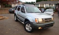 2001 Nissan Xterra , 4x4 , automatic , very clean in and out , Timing belt and water pump just replaced with heater core , vehicle ready to go , leather seats , alloy wheels , cold a/c , power windows , power locks , CD player and much more.
Only 118 K