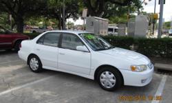 2001 Toyota Corolla, 164,000 miles,a/c works, radio cd player,&nbsp;clean title . For more information please contact me at 8328169673.
Gulf Coast used cars
5021 Harrisburg Blvd
Houston, TX 77011