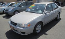 Sports Auto
Sp4077 .
Price: $3500 Exterior Color: Silver Interior Color: Gray - Cloth Fuel Type: 13G / Gasoline Drivetrain: Front Wheel Drive Transmission: Automatic Engine: 1.8L 4 Cylinder Engine Doors: 4 Dr Bodystyle: Sedan Type / Title: Used Clear