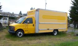 2002 GMC Cargo Van. 14" box with ramp. 93,800 Mile MUST SELL.