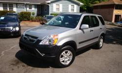 2002 Honda CR-V , EX , automatic , very clean vehicle , drives great , loaded with power sunroof , alloy wheels , power windows , power locks , power mirrors , key less entry with alarm system , great tires , cold a/c and much more.
Only 143 K miles