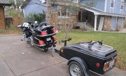 2002 Honda Gold Wing. &nbsp;Very good condition. &nbsp;Black with lots of chrome add ons. &nbsp;Highway pegs back rest. &nbsp;Well maintained and with good tires, &nbsp;89,000 miles. &nbsp;I have several good helmets and a trunk bag to throw into the