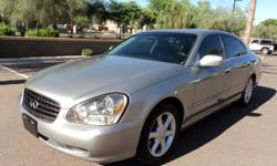 VIN: JNKBF01A52M004084
78,200miles
All Toys ! Tinted Windows ! Power Rear Curtain ! Almost New Tires ! Sharp
You are viewing a 2002 Infiniti Q45! This Car has Leather Seats, power steering, power brakes, power locks, alloy wheels, power windows, power