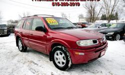 WWW.PROWELLSWHOLESALEAUTO.COM
2002 OLDSMOBILE BRAVADA AWD SUV
COLOR - RED
INTERIOR COLOR - GRAY
MILEAGE - 172,523
4 SPEED AUTOMATIC AWD
PROWELL'S WHOLESALEAUTO
20 NW 54TH AVE
DES MOINES, IA 50313
515-289-2019
ON SITE SERVICE! GUARANTEED FINANCING! QUALITY