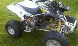 2002 yamaha blaster, white an blck dc plastics,aftermarket exhaust,new tires,grips an kick bar. Runs great, garage kept, need to sell asap to buy a new car...asking 1100 obo please contact me at 304-839-4669 for more pics an info, day or night is fine!