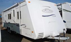 This is a 2003 Aerolite bunk house travel trailer. Very light weight tow and has the layout that fits a lot of families. This unit is priced right and doesn't look like it is 10 years old at all. Come in today to view this unit. Make sure to ask for Wes.