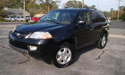 2003 Acura MDX , automatic , very clean in and out , drives great , one year warranty on the transmission , power everything , sunroof , heated leather seats , third row seat , great tires , alloy wheels , Bose sound system .
Only 113 K miles !!!!&nbsp;
I