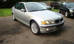 2003 BMW 330 , automatic , runs and drives great , very clean in and out , power windows , power locks , power mirrors , power sunroof , alloy wheels , Cd player , cold a/c , leather seats and much more.
Only 121 K miles !!!!&nbsp;
I am a dealer / Broker