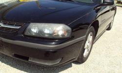 Very good running 03 Impala.&nbsp;
6 Cylinder Automatic Transmission. Has decent tires on factory Premium mag wheels.
Remote entry Power locks and windows. Power sunroof. LS model
Has a C/D player and&nbsp; A/C. Dual Climate control
&nbsp;It has 145k. For