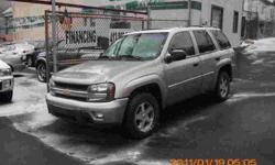 2003 CHEVY TRAILBLAZER LT, 4WD, HEATED LEATHER SEATS, POWER LOCKS, WINDOWS, MIRRORS, KEYLESS ENTRY, POWER MOONROOF, AM/FM CD PLAYER, ONSTAR, 90K, $9,499?? FOR MORE INFORMATION PLEASE CALL MARIO?.. AT 412-802-6468