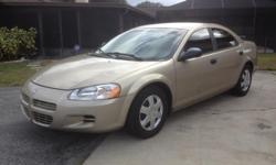 2003 Dodge Stratus SE Sedan, 140k, 4-Cylinder Engine, Power Windows and Door Locks,
Cruise, Tilt Wheel, CD, Cold Air, Newer Tires, Clean History No Accidents!
Runs, Drives, and Looks Great! Very Clean!
$3000.00
Call --&nbsp;