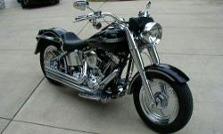 2003 Harley-Davidson Fat Boy 100th Anniversary FLSTFI black 12,800 miles $5300 No time wasters! WARDEN334@GMAIL.COM