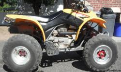 / GOOD COND. / ONLY USED 2 SEASONS / MUST SELL UPGRADING TO NEW ATV