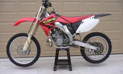 FMF Exhaust system
New sealed chain
New sprockets
Pro Taper Handle bars
Never raced only trail ridding