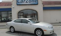 2003 LEXUS ES300 | Millennium Silver Metallic with Grey Leather Interior | Winner of the 2003 AAA Auto Guide 2003 Award for Car $30,000-$35,000, the Lexus ES300 was named a Consumer Guide 'Best Buy' for 2003, 2002, 2001, 2000 and 1999. Credited with