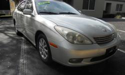 Classy and comfortable 2003 Lexus ES 300 available now at&nbsp;Frankfort Auto Sales!
Satiate your craving for luxury with this dependable and solid sedan at an incredibly low price.
Lexus is one of the best names in the auto industry - don't miss your