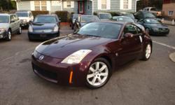 2003 Nissan 350Z , very clean in and out , drives great , manual 6 speed , power windows , power locks , key less entry with alarm system , alloy wheels , good tires , Cd player , cold a/c and much more.
Only 95 K miles !!!!&nbsp;
I am a dealer / Broker
