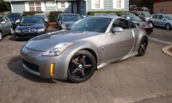 2003 Nissan 350Z , very clean in and out , drives great , manual 6 speed , power windows , power locks , key less entry with alarm system , alloy wheels , good tires , Cd player , cold a/c and much more.
Only 112 K miles !!!!&nbsp;
I am a dealer / Broker