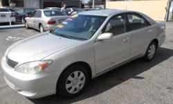 Sports Auto
Sp4077 .
True Price: $6500 Exterior Color: Silver Interior Color: Gray - Cloth Fuel Type: 19G / Gasoline Drivetrain: Front Wheel Drive Transmission: Automatic Engine: 2.4L 4 Cylinder Engine Doors: 4 Dr Bodystyle: Sedan Type / Title: Used