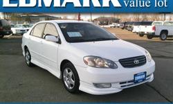 2003 Toyota Corolla 4dr Sedan:
? 203,855 miles
? 1.8 liter 4cyl engine
? Automatic FWD Transmission
Car is a gas miser, in great shape, the perfect commuter, local trade, no accidents.
I take trades, any vehicle, in any condition, paid for or not. Bring